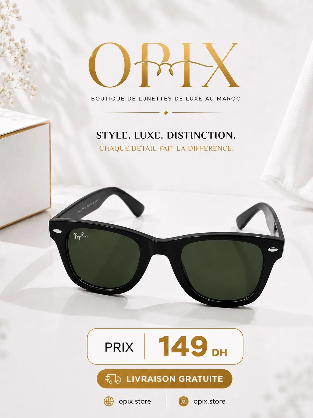 OPIX Wayfarer Classic